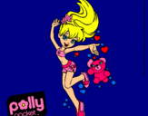 Dibujo Polly Pocket 14 pintado por Minu