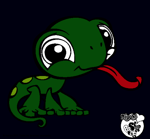 Lagarto Littlest Pet Shop