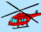 Dibujo Helicóptero  pintado por niko2