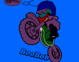 Dibujo BooBob pintado por alberrt