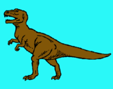 Dibujo Tiranosaurus Rex pintado por pakolo