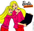 Dibujo El nuevo portátil de Barbie pintado por kioma