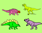 Dibujo Dinosaurios de tierra pintado por PAJARITO