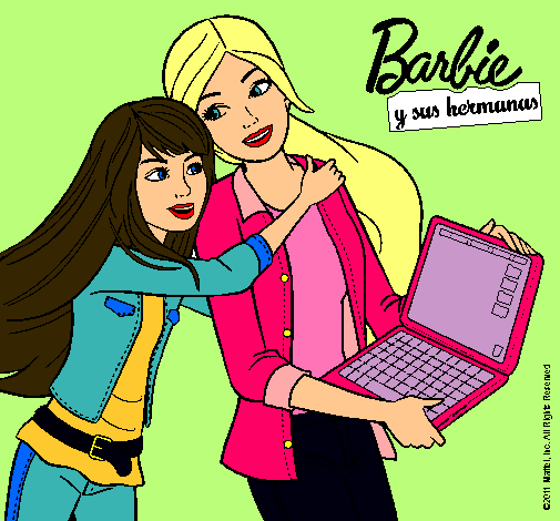 El nuevo portátil de Barbie