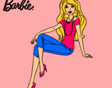 Dibujo Barbie moderna pintado por gripa12