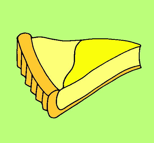 Dibujo Tarta de queso pintado por FLORETA
