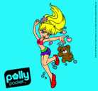 Dibujo Polly Pocket 14 pintado por XALO