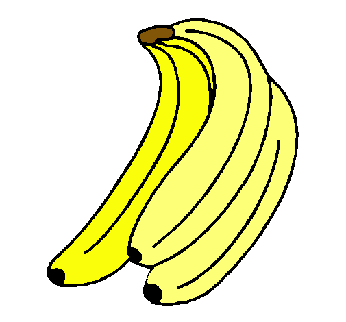 Dibujo Plátanos pintado por rockgoku