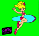 Dibujo Polly Pocket 3 pintado por adina