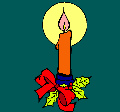 Vela de navidad