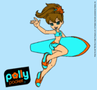 Dibujo Polly Pocket 3 pintado por luimario