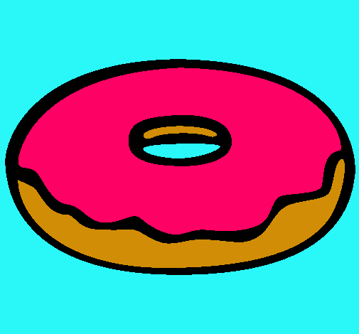 Dibujo Donuts pintado por marci02
