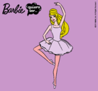 Dibujo Barbie bailarina de ballet pintado por delaiday