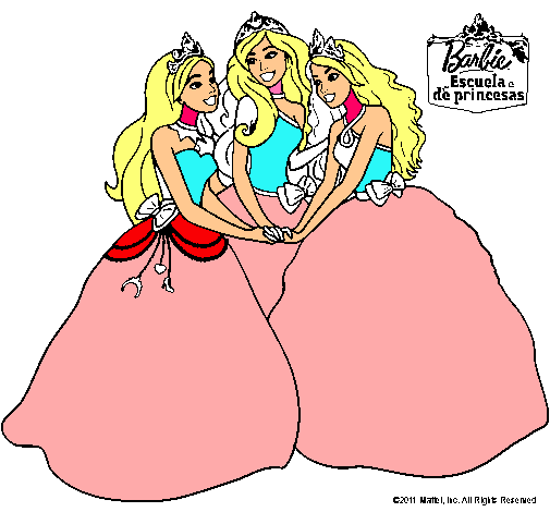 Barbie y sus amigas princesas