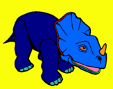 Dibujo Triceratops II pintado por lkoedfgtvvba