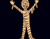 Dibujo Niño momia pintado por coqzccggrrym