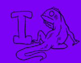 Dibujo Iguana pintado por idvbewe