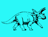 Dibujo Triceratops pintado por 000000000000