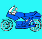 Dibujo Motocicleta pintado por hbjjkki