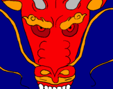 Dibujo Cabeza de dragón pintado por dany_miley