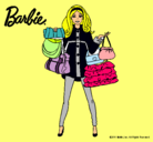 Dibujo Barbie de compras pintado por arleeth 