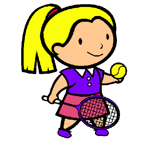 Dibujo Chica tenista pintado por jcugvjub