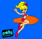 Dibujo Polly Pocket 3 pintado por cole11