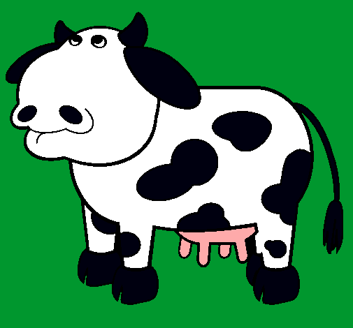 Vaca pensativa