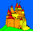Dibujo Castillo medieval pintado por pablo100