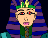 Dibujo Tutankamon pintado por nayitaa311