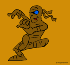 Dibujo Momia bailando pintado por marcmena