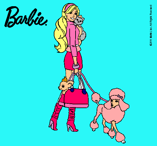 Barbie elegante