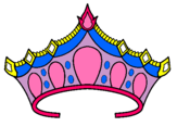 Dibujo Tiara pintado por coronita