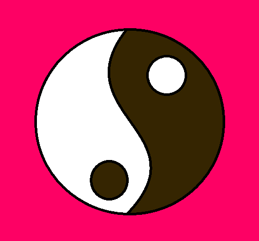 Dibujo Yin y yang pintado por marci02