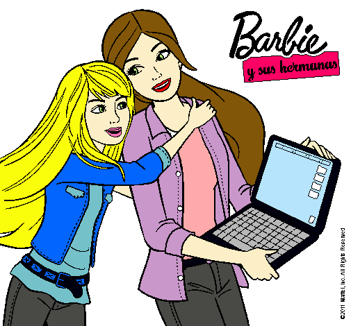 El nuevo portátil de Barbie