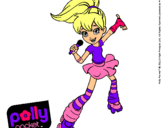 Dibujo Polly Pocket 2 pintado por aurita