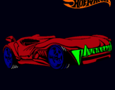 Dibujo Hot Wheels 3 pintado por guapeton