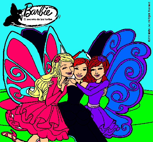 Barbie y sus amigas en hadas