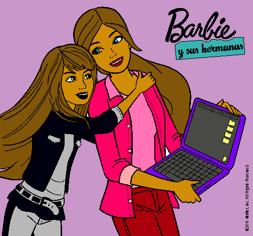 El nuevo portátil de Barbie