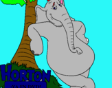 Dibujo Horton pintado por aidee