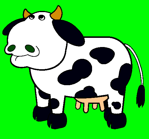 Vaca pensativa