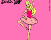 Dibujo Barbie bailarina de ballet pintado por camila1111