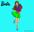 Dibujo Barbie informal pintado por McFlyn