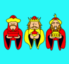 Dibujo Los Reyes Magos 4 pintado por ariyun