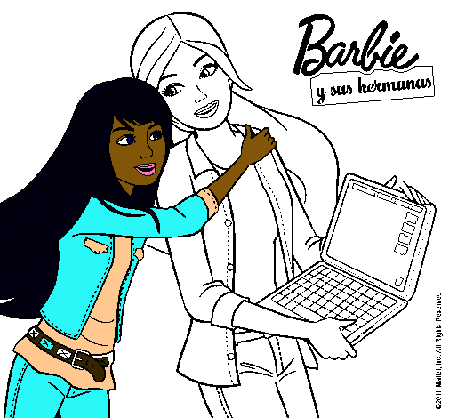 El nuevo portátil de Barbie