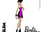 Dibujo Barbie Fashionista 5 pintado por gitana