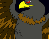 Dibujo Águila Imperial Romana pintado por bloc