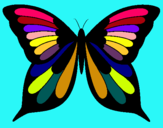 Dibujo Mariposa 8 pintado por cielonieto