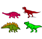 Dibujo Dinosaurios de tierra pintado por vfyjcj