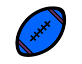 Dibujo Pelota de fútbol americano II pintado por mawi